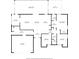 Detailed floor plan showcasing layout of the home, including a screened porch, sunroom, and primary bedroom with walk-in closet at 105 Dublin Dr, Lake Mary, FL 32746