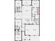 Detailed floor plan showcasing the layout of the home, including bedrooms, bathrooms, and living spaces at 12869 Harvest Rain Ave, Winter Garden, FL 34787