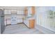 Bright kitchen with sleek appliances and backyard views at 13434 Mallard Cove Blvd, Orlando, FL 32837