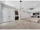 Open concept floor plan with a view of the kitchen and dining room at 13662 Behring Ave, Orlando, FL 32827