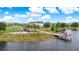 Scenic lake view with a fishing pier, community park, and a tranquil setting for outdoor activities and relaxation at 13662 Behring Ave, Orlando, FL 32827