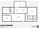 Detailed floor plan showcasing the layout of a house including bedrooms, bathrooms, living room, kitchen, and patio at 1872 N Akron Dr, Deltona, FL 32738
