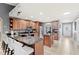 Kitchen features granite countertops, stainless steel appliances, and custom cabinets at 1994 Excalibur Dr, Orlando, FL 32822