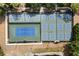 Aerial view of neighborhood tennis and pickleball courts for recreation at 2138 Whitehall Dr, Winter Park, FL 32792