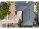 The expansive roof line shows off the shape of this unique property and circular driveway at 2138 Whitehall Dr, Winter Park, FL 32792