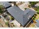 Bird's eye view of the dark gray roof of this home with the view of the backyard at 2138 Whitehall Dr, Winter Park, FL 32792