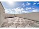 Rooftop patio with an intricate pattern and beautiful skies at 220 S Summerlin Ave, Orlando, FL 32801