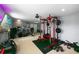 This bonus room is outfitted with exercise equipment, musical instruments and a television at 2806 Polson Dr, Kissimmee, FL 34758