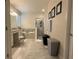 Spa-like primary bathroom showcasing a soaking tub, and separate shower at 2926 Wordsmith Rd, Kissimmee, FL 34746