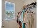 This walk-in closet has metal shelving and plenty of storage at 3033 Beau Loop, Tavares, FL 32778