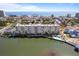 Waterfront condominium complex featuring a swimming pool, located near town and ocean at 3606 S Peninsula Dr # 707, Port Orange, FL 32127
