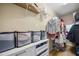 Walk-in closet with wire shelving, storage solutions and natural light at 561 Pinebranch Cir, Winter Springs, FL 32708