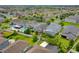 Aerial view of a property showcasing the community's pools and well-maintained lawns at 7605 Lake Hancock Blvd, Winter Garden, FL 34787