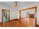 Bright and airy living room featuring hardwood floors and neutral walls at 806 E Amelia St, Orlando, FL 32803