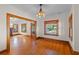 Bright and airy living room featuring hardwood floors, neutral walls, and natural light at 806 E Amelia St, Orlando, FL 32803