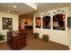 Recreation room with decorative mirrors and seating at 8250 Cherry Lake Rd, Groveland, FL 34736
