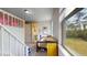 This bedroom offers a bunk bed with a view, bathroom access, and space for study or relaxation at 8478 Elba Isle Ct, Windermere, FL 34786