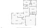 Detailed floorplan showcasing the layout of the home's rooms and dimensions at 8619 Veridian Dr, Orlando, FL 32810