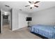 Nicely decorated bedroom with a large closet for ample storage at 9009 Savannah Julip Ln, Orlando, FL 32832