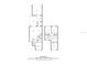 Two-story floor plan layout showing bedrooms upstairs and living spaces, kitchen, and primary bedroom downstairs at 9009 Savannah Julip Ln, Orlando, FL 32832