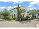 Two-story home with meticulously landscaped yard on corner lot at 9730 Lounsberry Cir, Golden Oak, FL 32836
