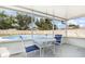 Screened-in porch featuring a pool and a backyard at 1037 Abagail Dr, Deltona, FL 32725
