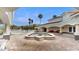Upscale community pool area with fountain and outdoor seating at 13839 Fairway Island Dr # 1116, Orlando, FL 32837