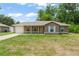 Charming single-story home with a well-maintained lawn and a welcoming facade at 14878 Se 32Nd Ter, Summerfield, FL 34491