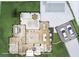 Detailed first floor plan showcasing the layout of the home, including bedrooms, kitchen, and Gathering room at 185 Sylvan Blvd, Winter Park, FL 32789