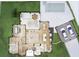 First floor plan showing layout of kitchen, living, dining, bedrooms, and bathrooms at 185 Sylvan Blvd, Winter Park, FL 32789