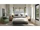 Inviting bedroom with large windows, a comfortable bed, and stylish decor at 185 Sylvan Blvd, Winter Park, FL 32789