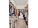 Spacious walk-in closet with carpet flooring, shelving, and hanging racks for optimal storage at 1880 Perch Hammock Loop, Groveland, FL 34736
