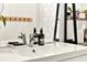 Close up of bathroom sink with modern faucet, designer soap and lotion at 2811 Citron Dr, Longwood, FL 32779