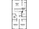 Second floor floorplan featuring an owner's suite, two bedrooms, and two baths at 2831 Camellia Flower St, Apopka, FL 32703