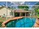Screened in pool perfect for relaxation and entertainment, creating a private outdoor oasis at 1512 Adriatic Dr, Ocoee, FL 34761