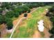 Expansive golf course view, near residential homes, with sand traps and a winding cart path at 1937 Crystal Downs Ct, Oviedo, FL 32765