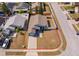 Aerial view of the property highlighting the layout, boundaries, and surrounding neighborhood at 2164 Rj Cir, Kissimmee, FL 34744