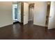 Wood flooring and access to rooms are key features of this bedroom at 2886 Carew Ave, Winter Park, FL 32789