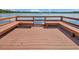Waterfront dock featuring built-in benches for peaceful relaxation at 2956 Oak Park Way # B, Orlando, FL 32822