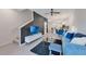 Open-concept living room and kitchen with modern decor, furniture and decor at 2956 Oak Park Way # B, Orlando, FL 32822