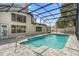 Private screened-in swimming pool and patio, perfect for relaxing and entertaining at 3904 Woodsfield Ct, Orlando, FL 32822