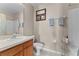 Bathroom featuring a tub, and neutral color scheme at 3917 Pemberly Pines Cir, St Cloud, FL 34769