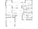 Black and white floor plan illustrating the home's layout and spatial relationships at 3960 Lake Mira Dr Dr, Orlando, FL 32817