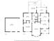 Detailed floor plan showcasing the layout of the house, including a kitchen and living room at 418 W Princeton St, Orlando, FL 32804