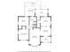 Detailed floor plan showcasing the layout of the house, including a kitchen and living room at 418 W Princeton St, Orlando, FL 32804