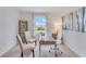 Bright office space featuring a streamlined desk setup with lots of natural light and decor at 5133 Masser Rd, St Cloud, FL 34772