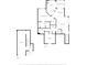 Detailed floor plan showcasing the layout of the two-story home, including the kitchen, Primary bedroom, and garage at 7021 Della Dr # 51, Orlando, FL 32819