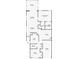 Layout of a home with a primary bedroom, living room, dining room, office, and garage for a detailed view of the interior at 711 Swan Ln, Altamonte Springs, FL 32701