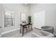 Inviting home office with natural light, closet, and modern decor creates a productive workspace at 711 Swan Ln, Altamonte Springs, FL 32701