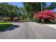 A quiet street view is lined with mature trees and beautiful landscaping at 711 Swan Ln, Altamonte Springs, FL 32701